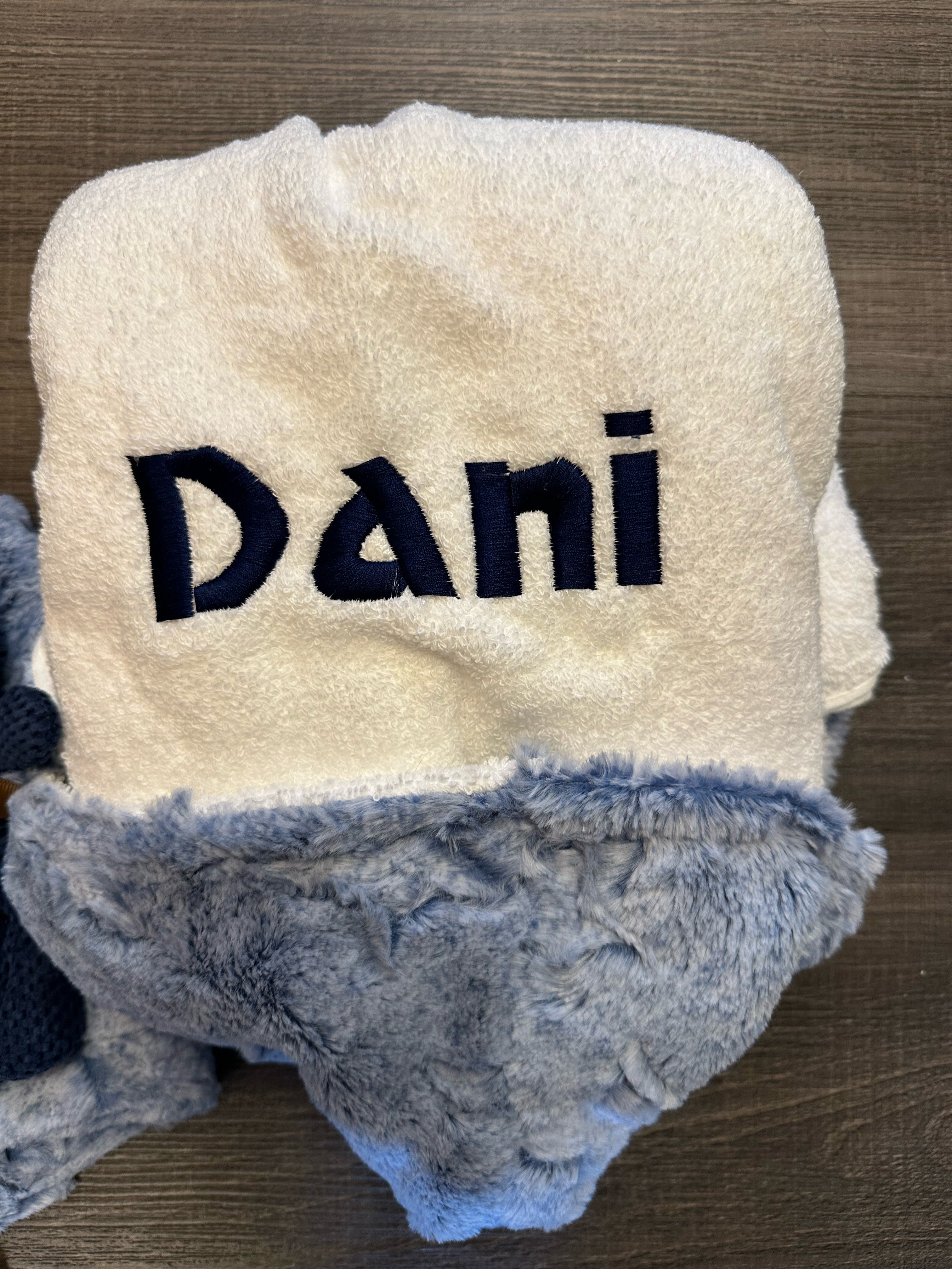 Winx + Blinx Frosted Denim Hooded Towel