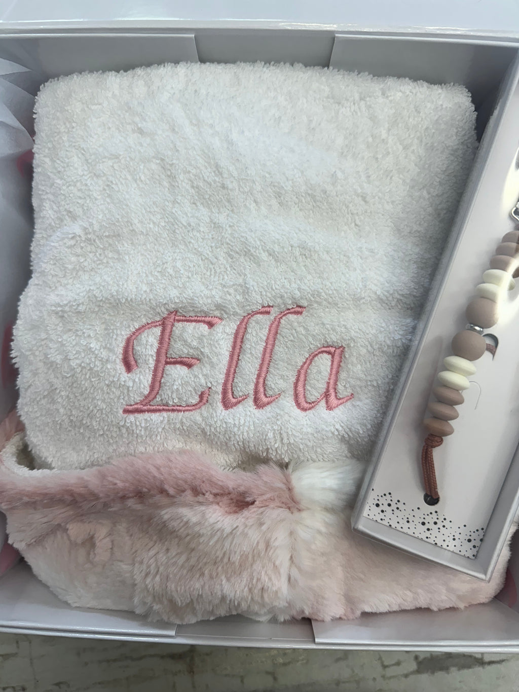 Winx + Blinx Ombré Blush Fuzzy Hooded Baby Towel - Towel