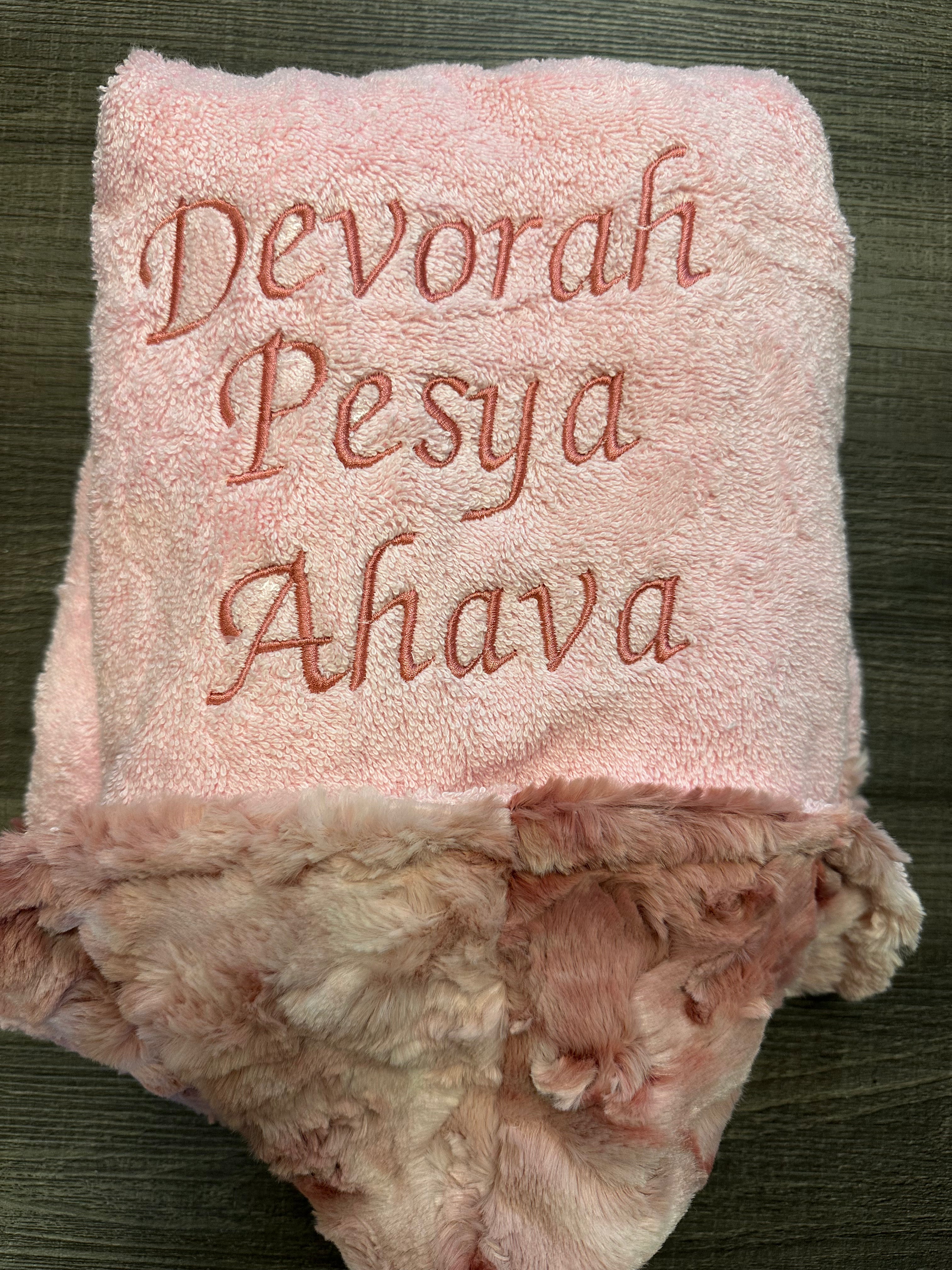 Winx + Blinx Smokey Galaxy Rosewater Hooded Towel