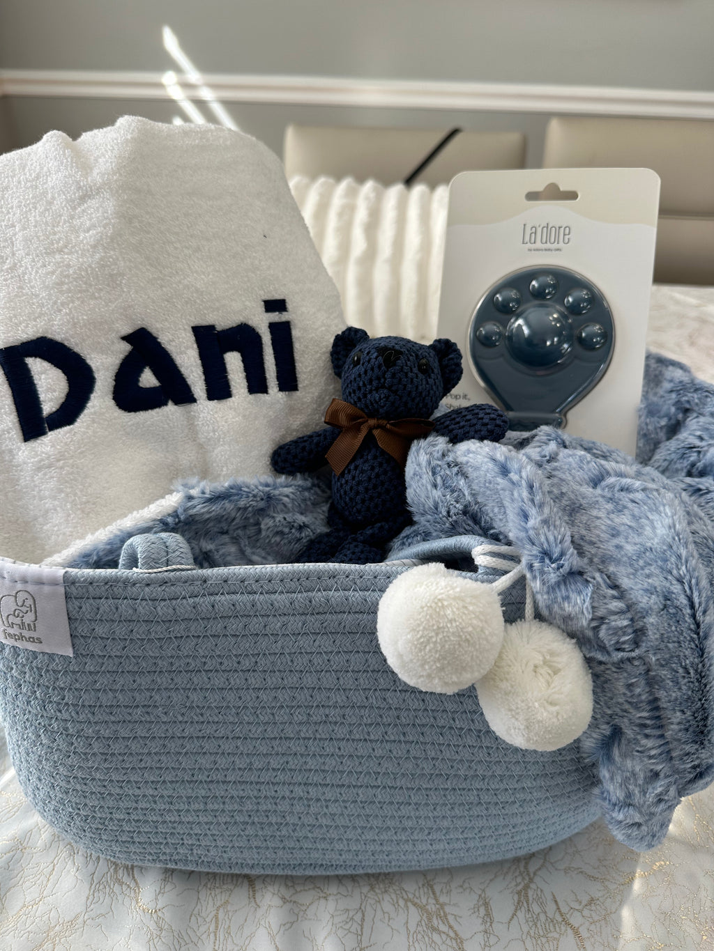 Winx + Blinx Frosted Denim Hooded Towel