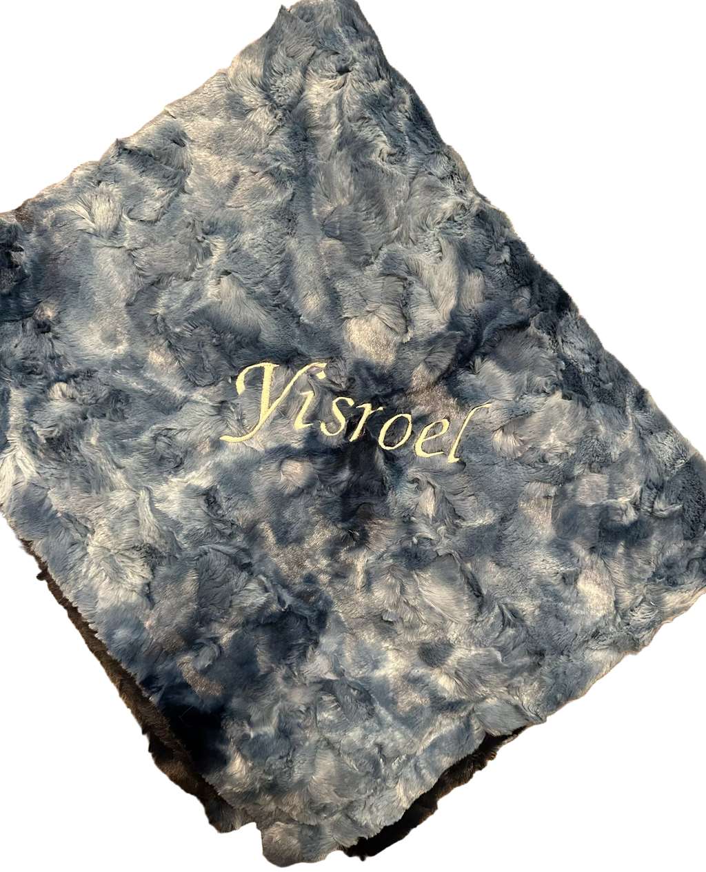 Winx + Blinx Smokey Navy Minky Blanket