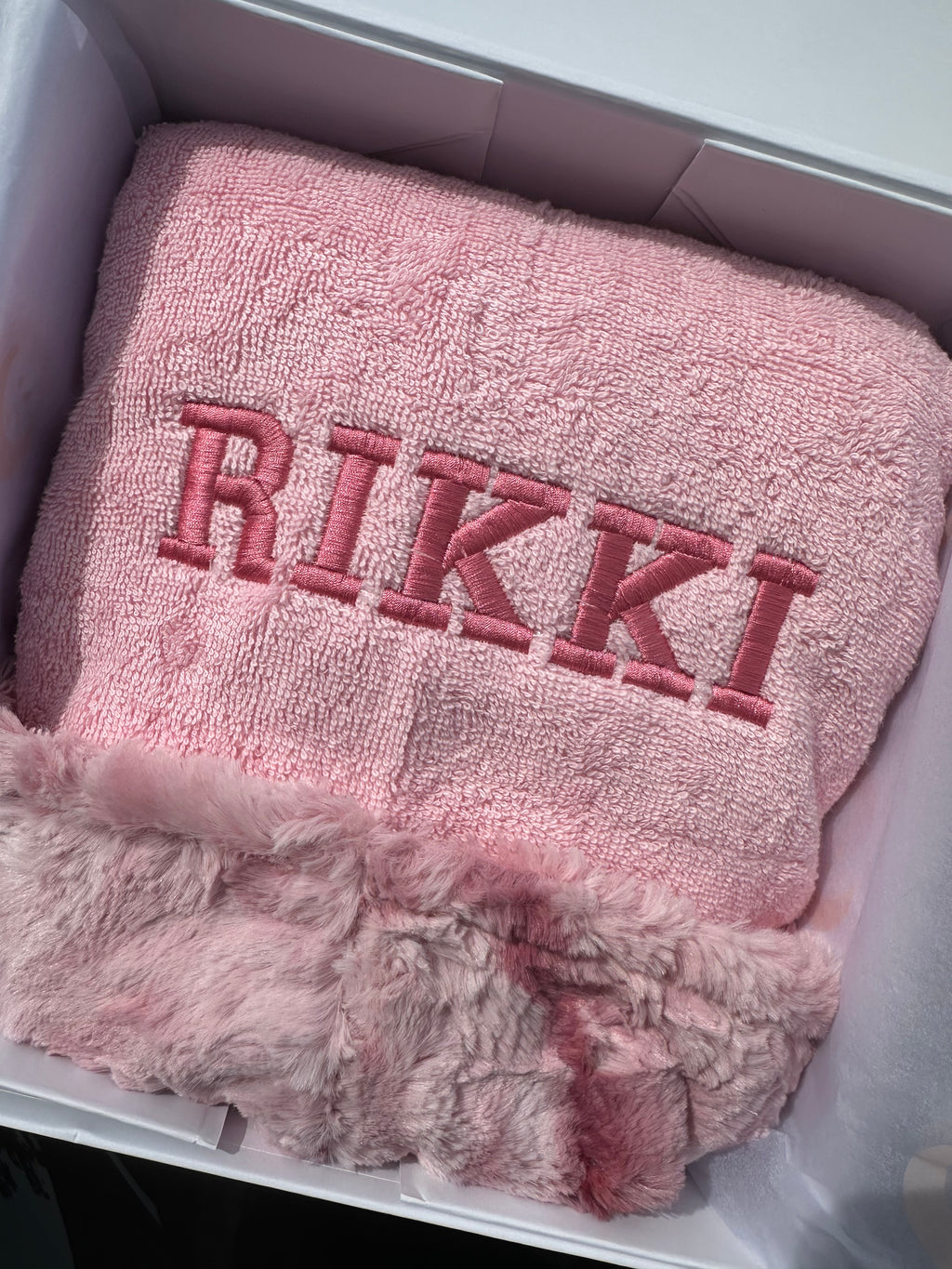 Winx + Blinx Smokey Galaxy Rosewater Hooded Towel