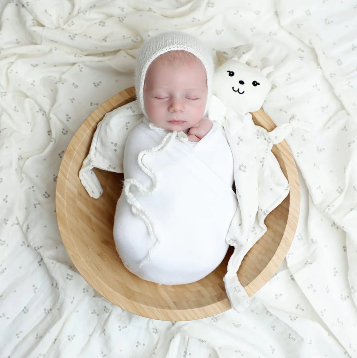 Adora Baby Bunny Snuggle Lovey - Blissful Bundlz