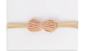 Adora Baby Crochet Petite Headband - Rosebud - Blissful Bundlz