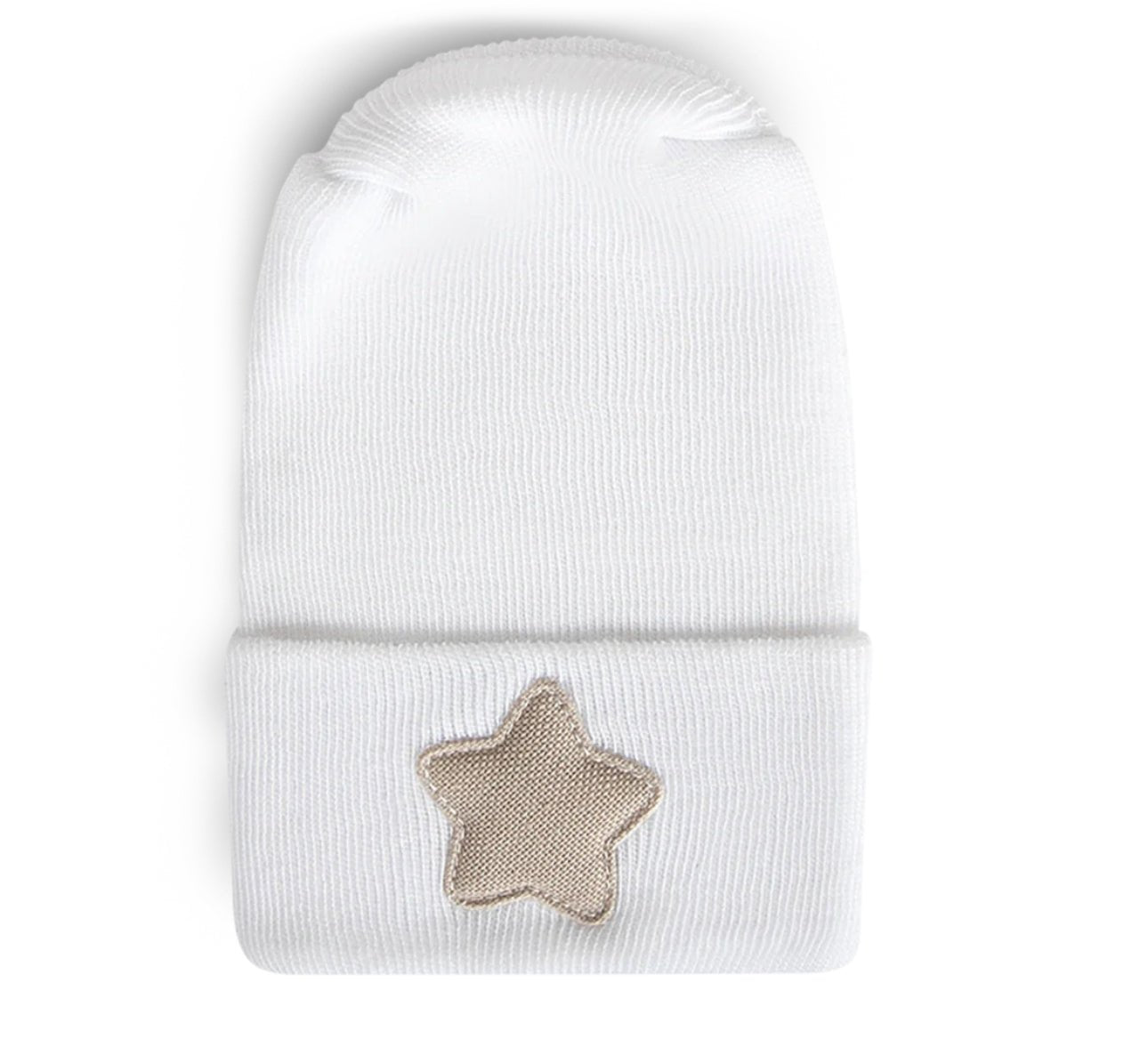 Adora Baby Hospital Hats - Linen Shapes - Blissful Bundlz