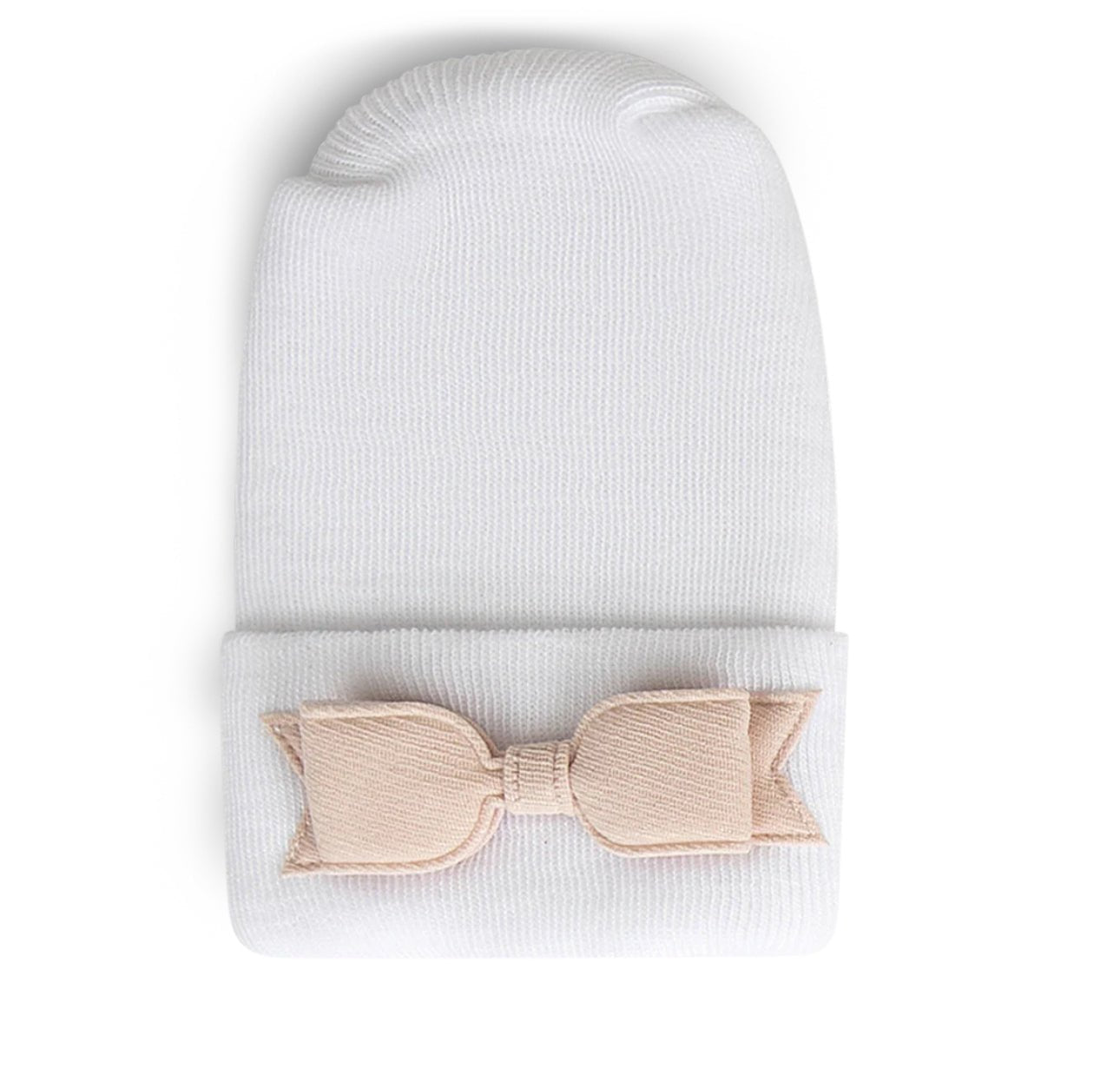 Adora Baby Hospital Hats - Linen Shapes - Blissful Bundlz