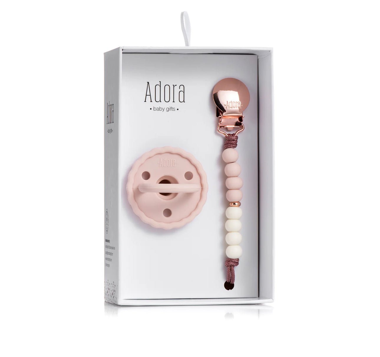 Adora Baby Pacifier & Clip Gift Set - Pacifier
