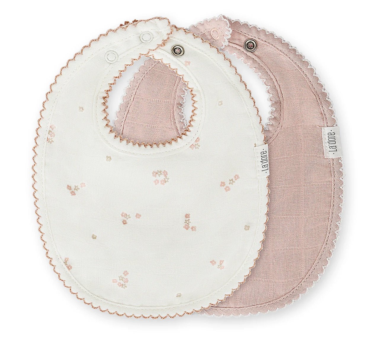 Adora Floral Muslin Bib - Girl - Blissful Bundlz