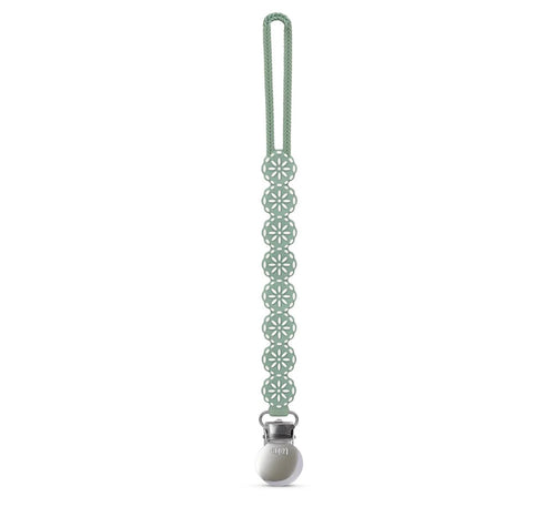 Adora Meadow Pacifier Clip - Sage - Blissful Bundlz