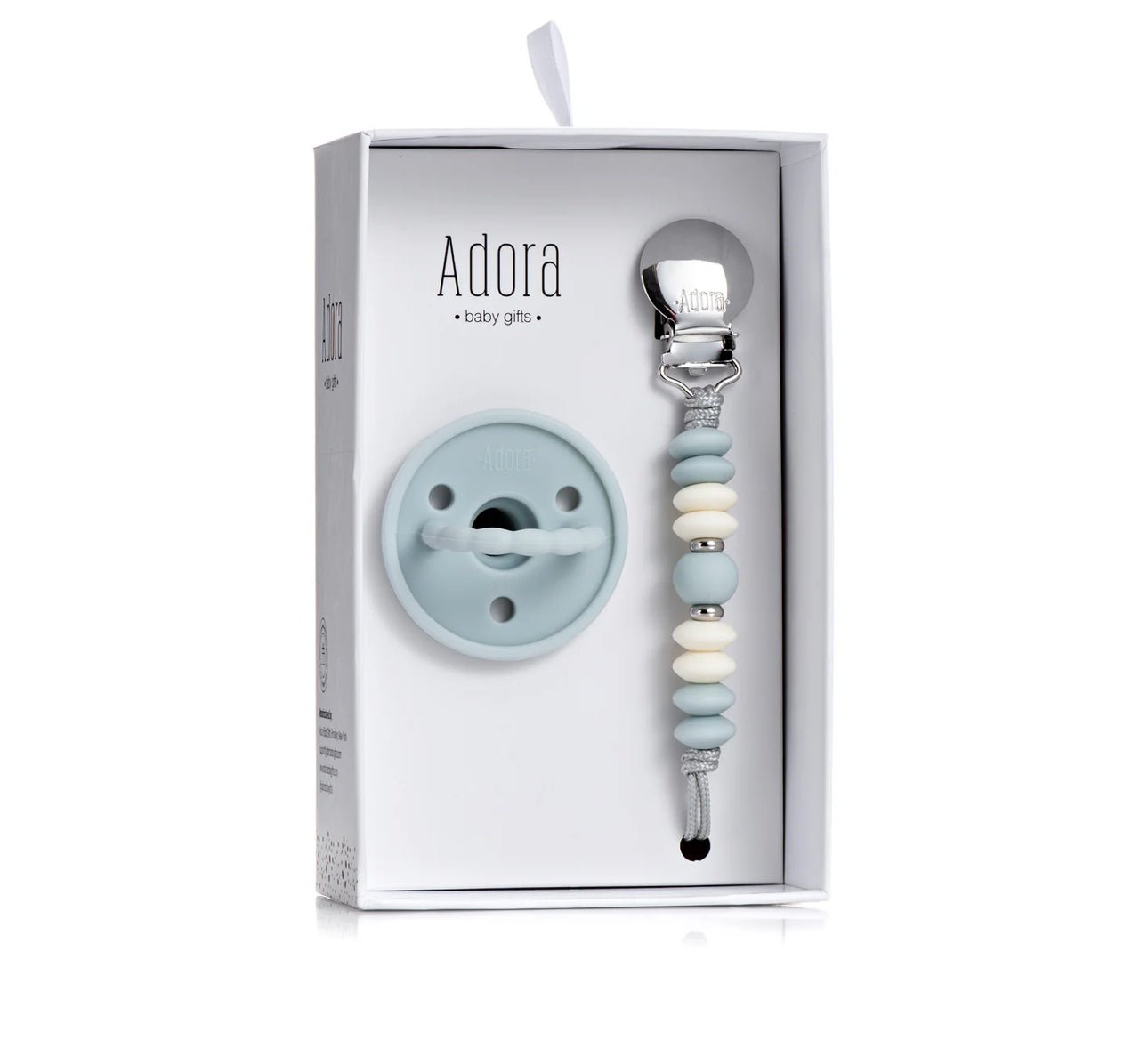 Adora Pacifier & Clip Gift Set - Blissful Bundlz