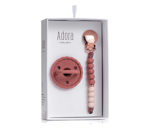 Adora Pacifier & Clip Gift Set - Blissful Bundlz