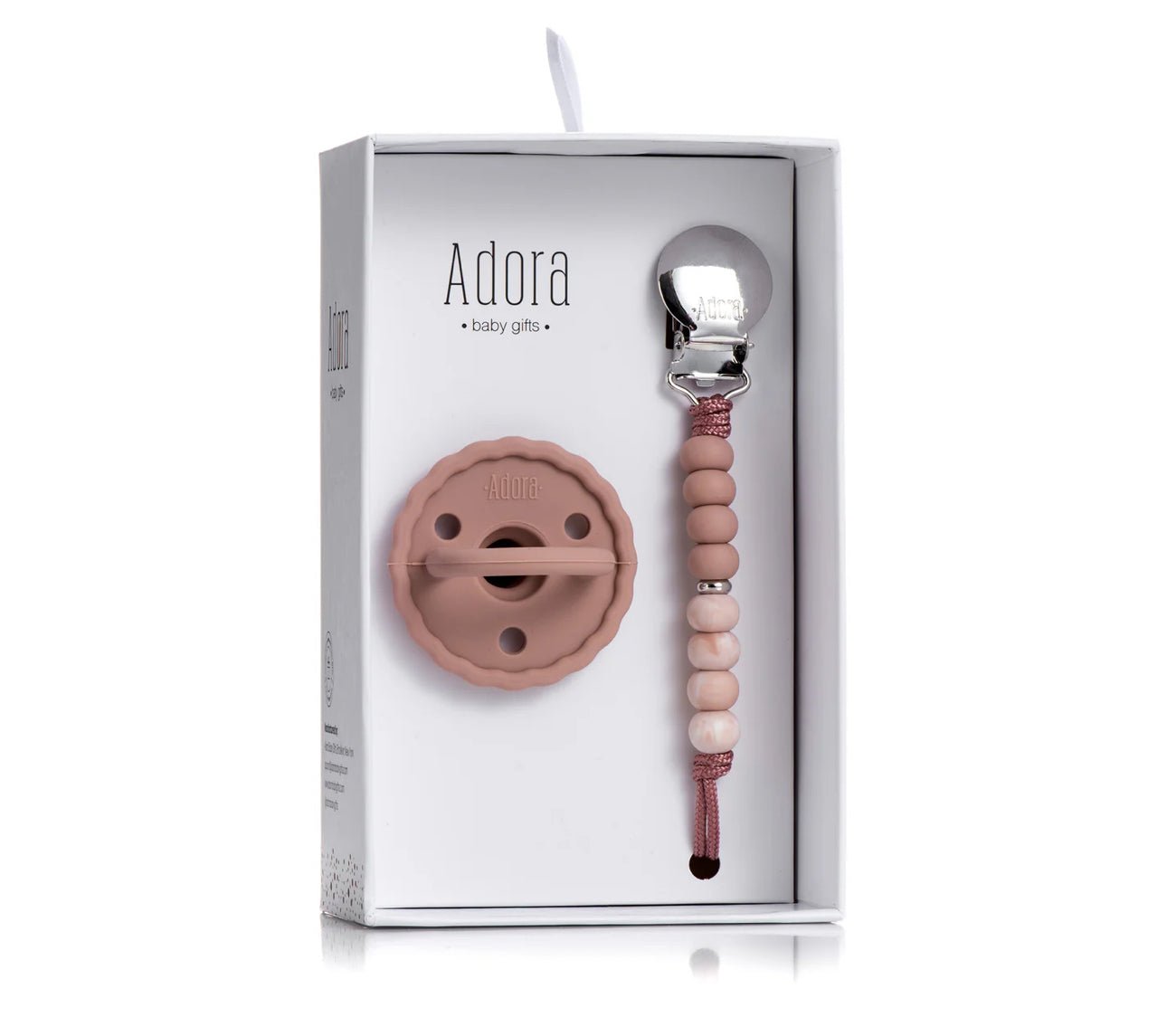 Adora Pacifier & Clip Gift Set - Blissful Bundlz