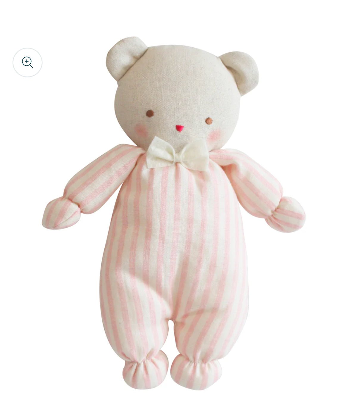 Alimrose Baby Ted Pink Stripe - Blissful Bundlz