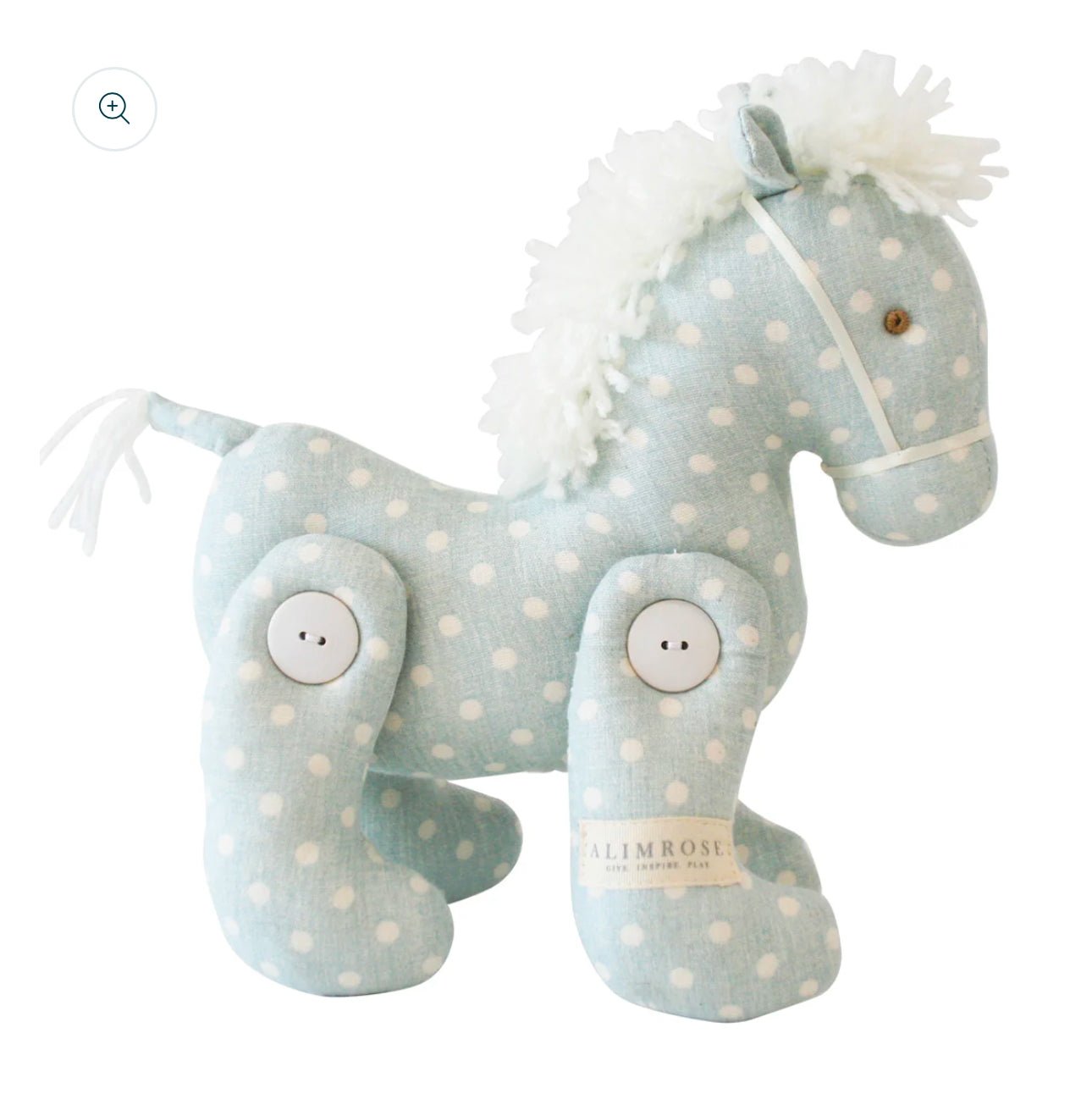 Alimrose Jointed Pony Duck Egg Blue Spot - Blissful Bundlz