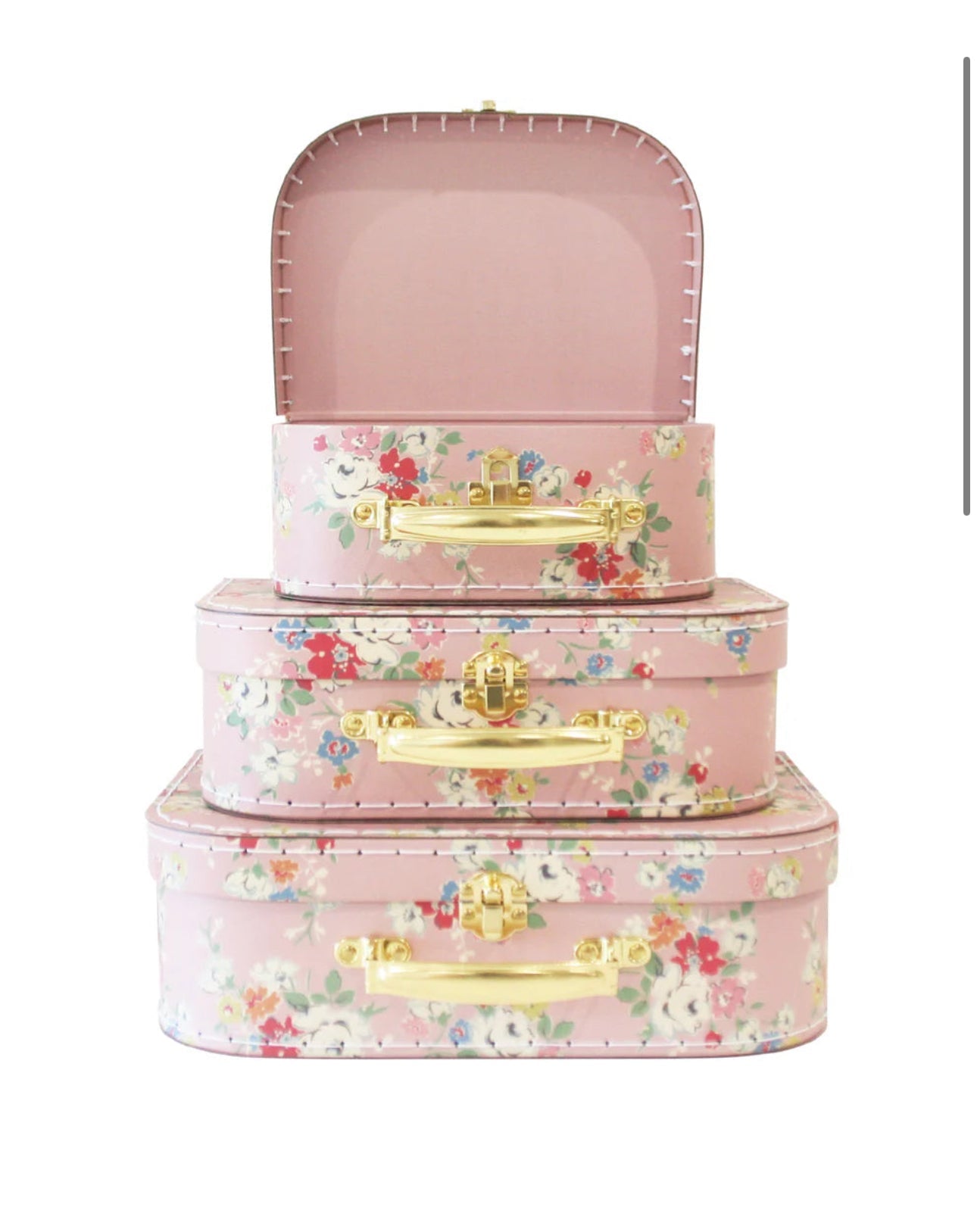 Alimrose Kids Carry Case Set - Vintage Rose - Blissful Bundlz