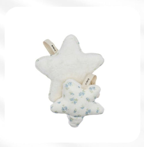 BabyO Mini Fuzzy Floral Plushie - Pacifier