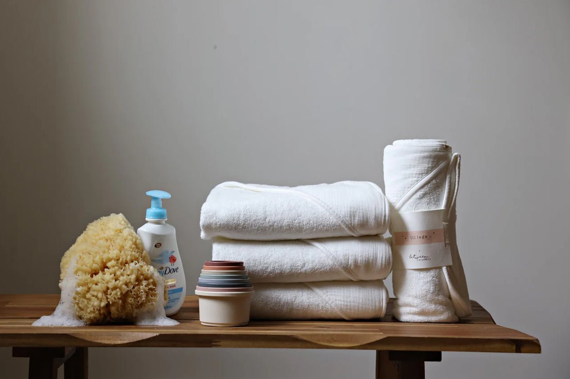 BCP x Lil Legs Hooded Baby Towel - Blissful Bundlz