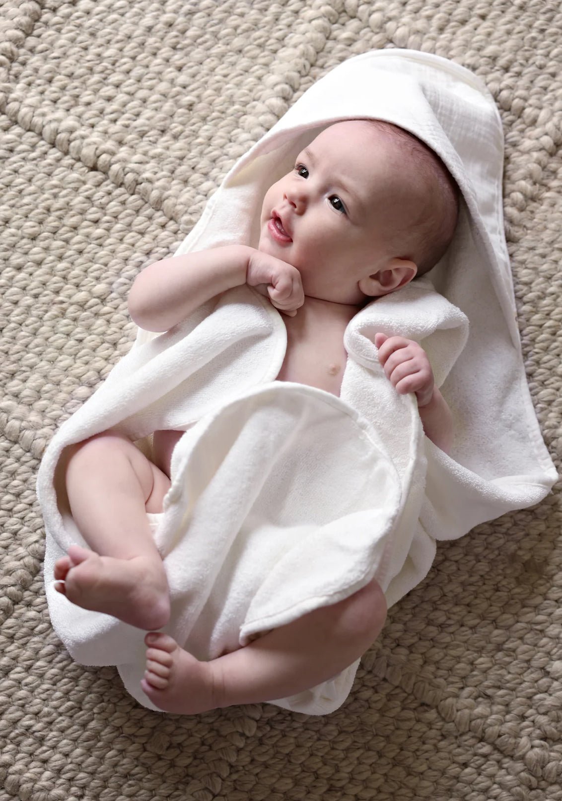 BCP x Lil Legs Hooded Baby Towel - Blissful Bundlz