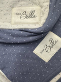 Bebe Bella - Baby Knitted Carriage Blanket With Pouch - Blissful Bundlz