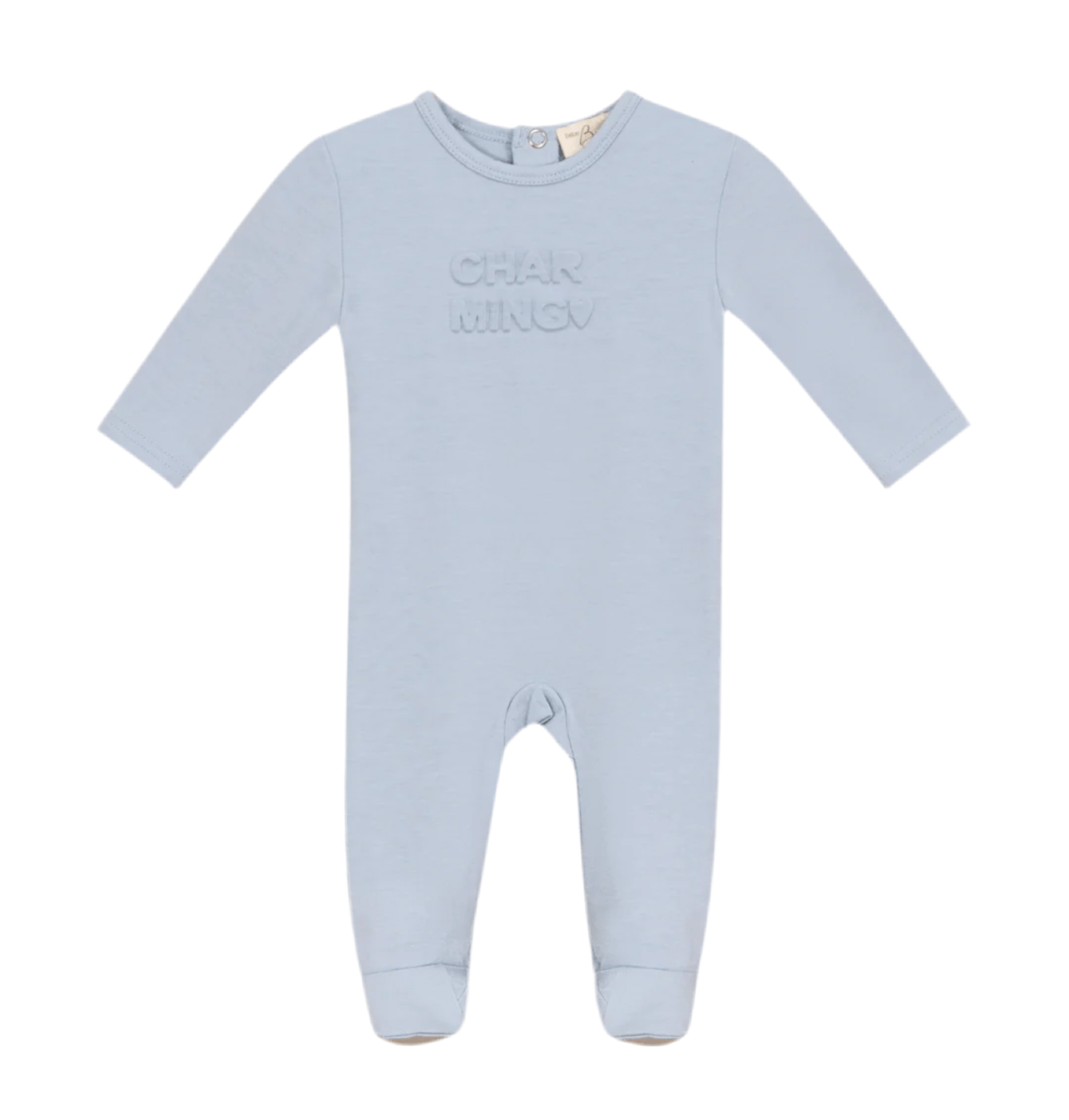 Bebe Bella Modal ‘Charming’ Blue Footie - Blissful Bundlz