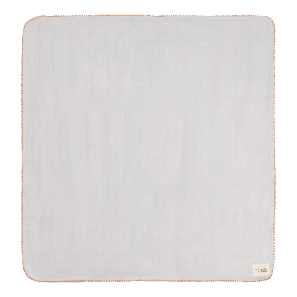 Bebe Bella Pompom Trim Footie & Bonnet - Blissful Bundlz
