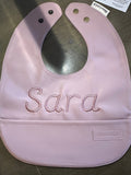 Bleu La La Vegan Leather Girl Bib - Bib