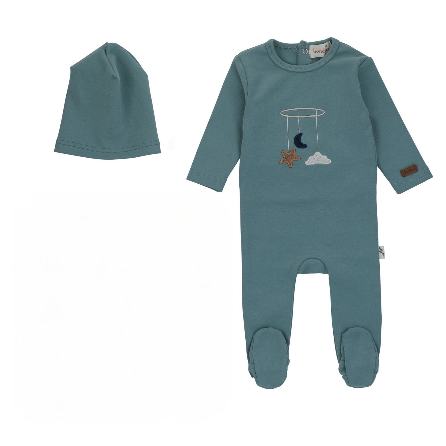 Bondoux Bebe Mobile Winter Cotton Footie - Blissful Bundlz