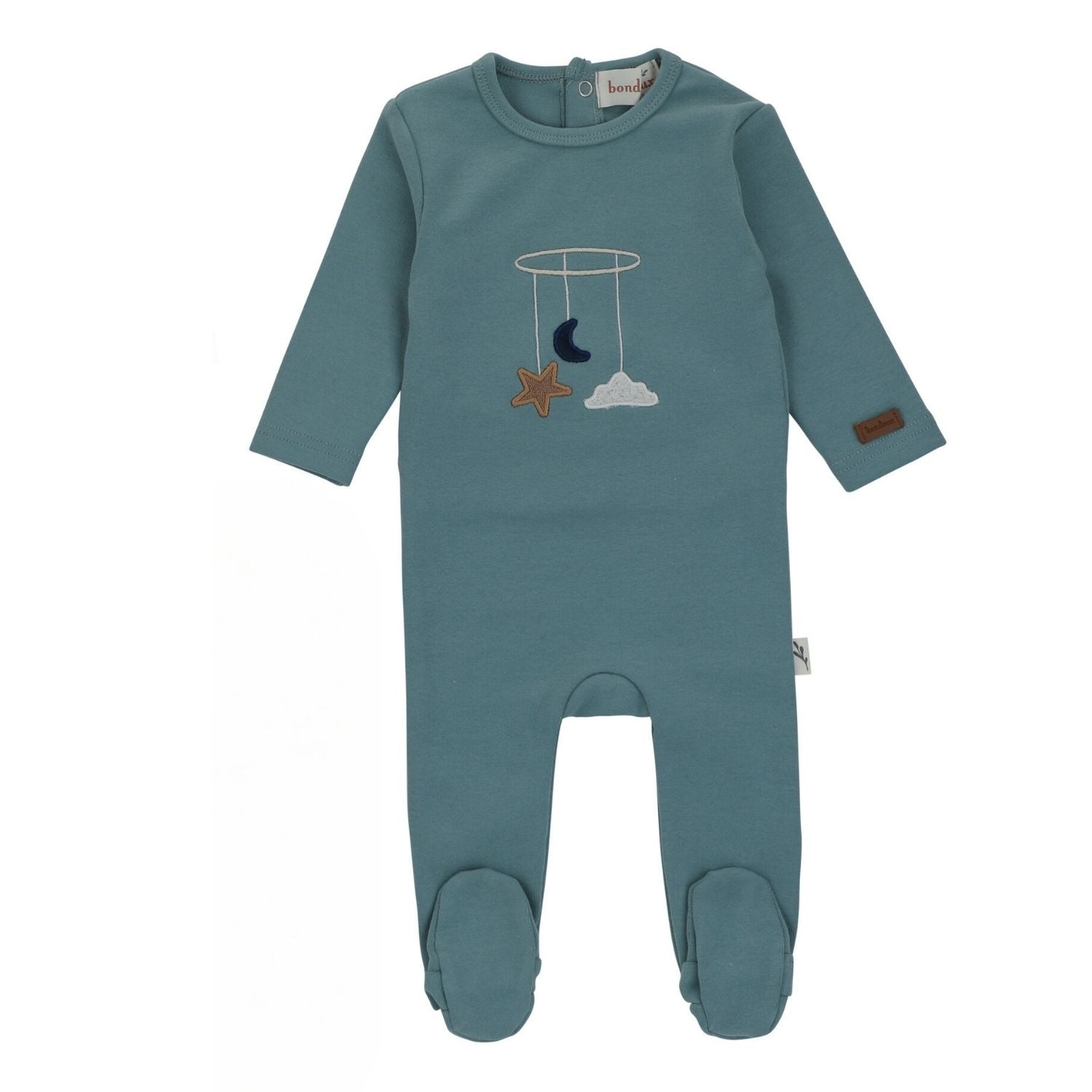 Bondoux Bebe Mobile Winter Cotton Footie - Blissful Bundlz