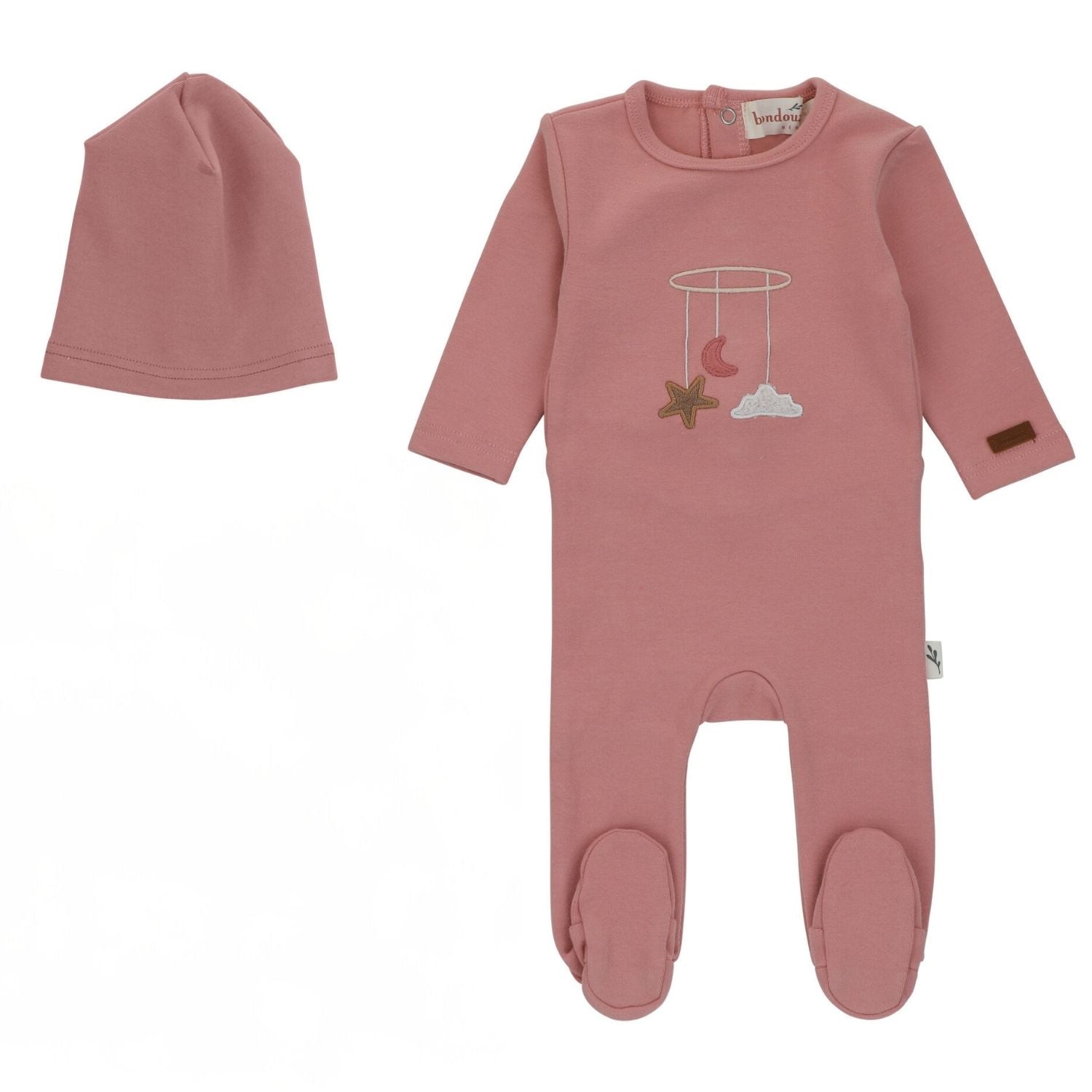 Bondoux Bebe Mobile Winter Cotton Footie - Blissful Bundlz