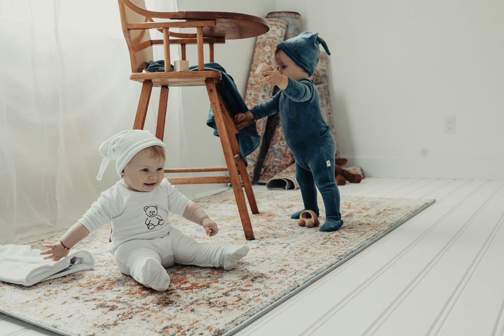 Bondoux Bebe Teddy Soft Velour Footie & Beanie - Blissful Bundlz