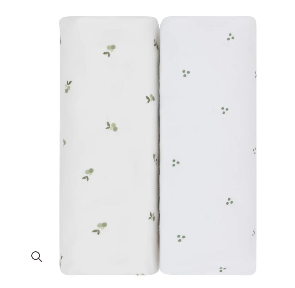 Elys & Co. 2-Pack Bassinet Sheet Set - Blissful Bundlz