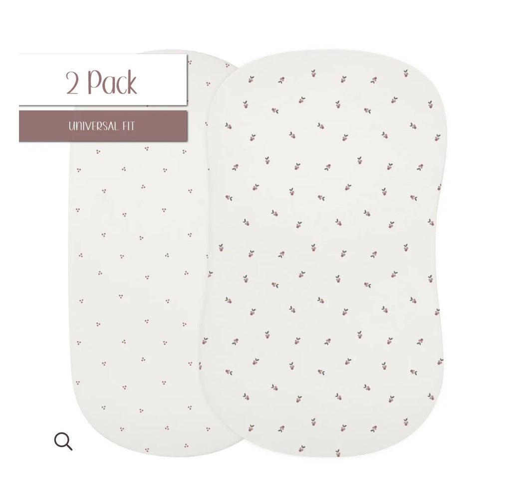 Elys & Co. 2-Pack Bassinet Sheet Set - Blissful Bundlz