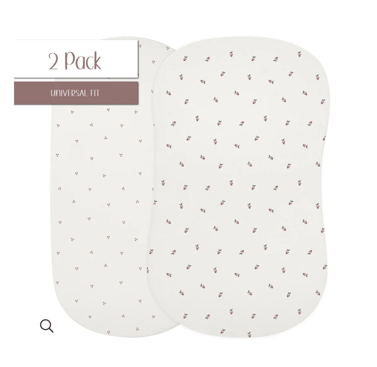 Elys & Co. 2-Pack Bassinet Sheet Set - Blissful Bundlz