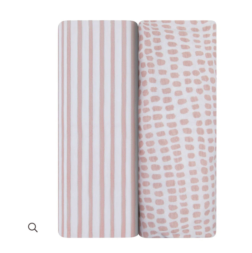 Elys & Co. 2-Pack Bassinet Sheet Set - Blissful Bundlz