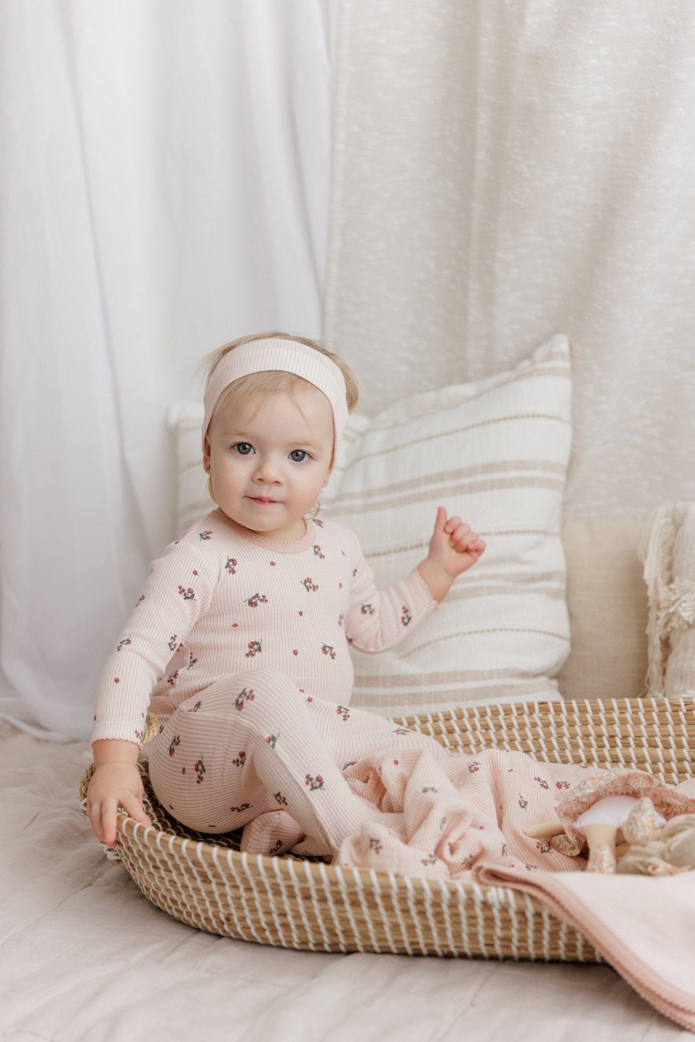 Ely’s & Co. Berry Collection Layette Set - Strawberry - Layette Set