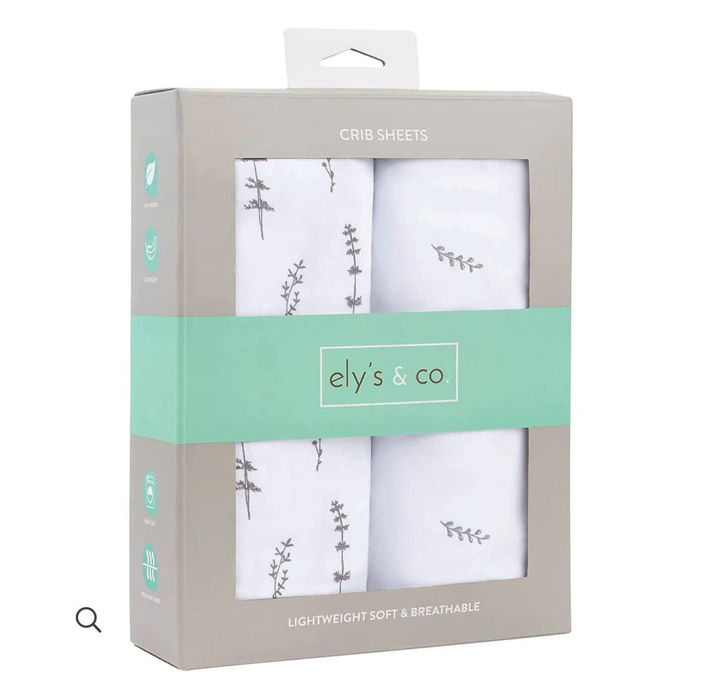 Elys & Co. Crib Sheet 2-Pack Set - Blissful Bundlz
