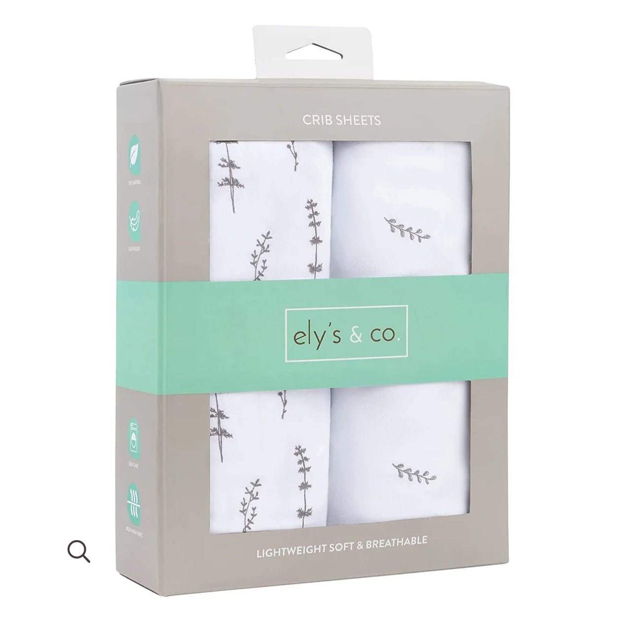 Elys & Co. Crib Sheet 2-Pack Set - Blissful Bundlz