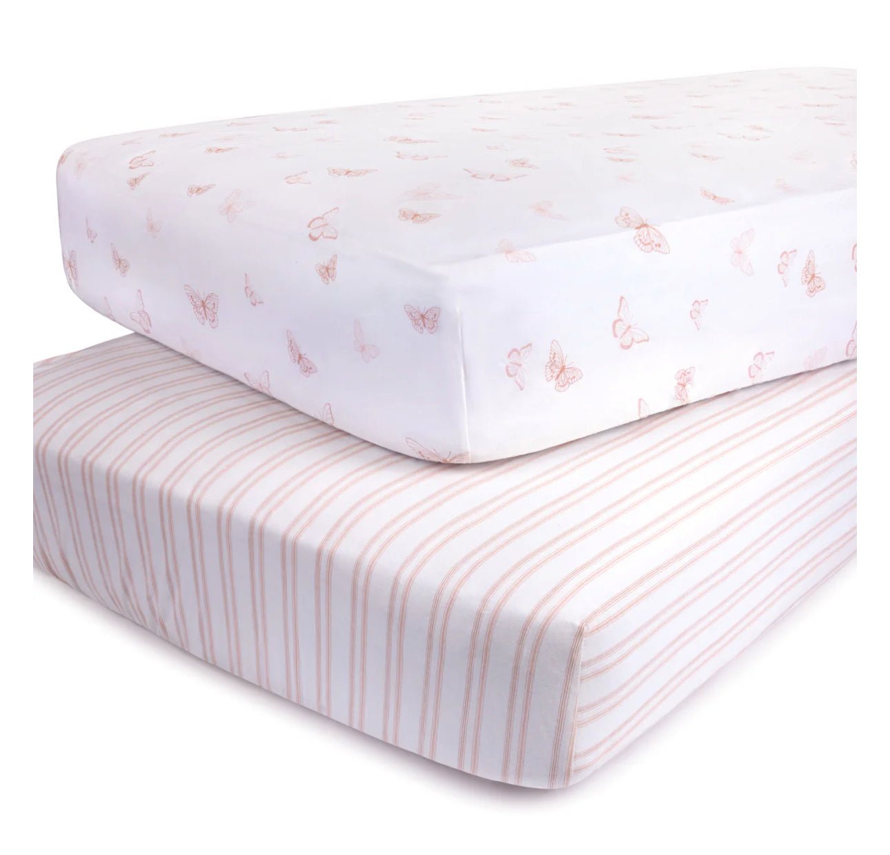 Elys & Co. Crib Sheet 2 - Pack Set - Linen