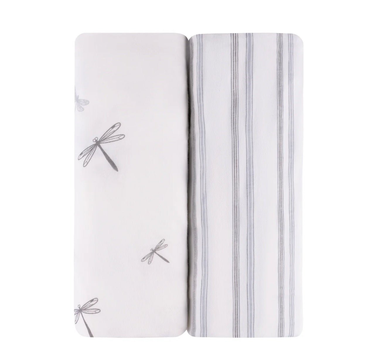 Elys & Co. Crib Sheet 2 - Pack Set - Linen