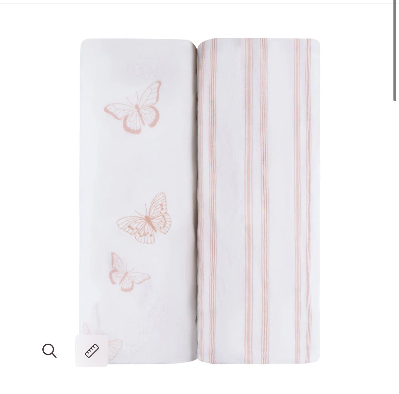 Elys & Co. Crib Sheet 2 - Pack Set - Linen