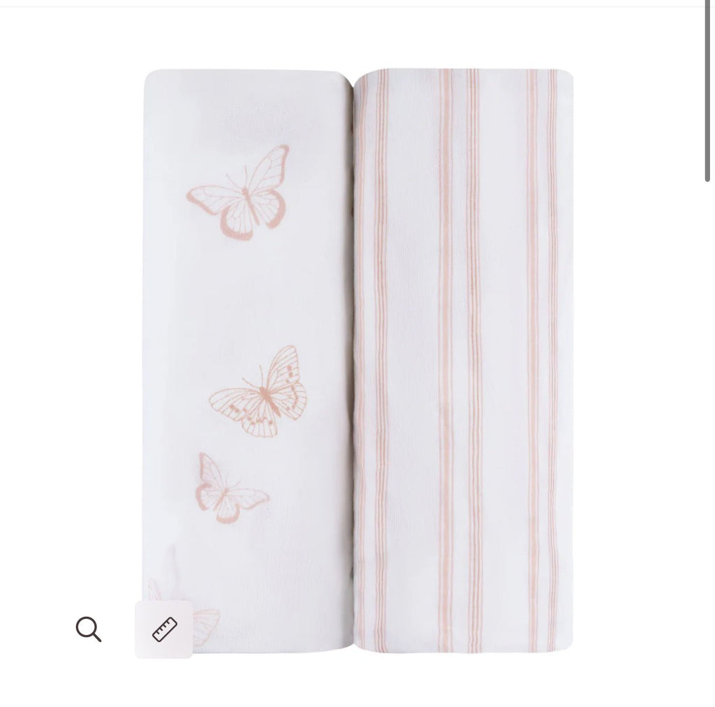 Elys & Co. Crib Sheet 2 - Pack Set - Linen