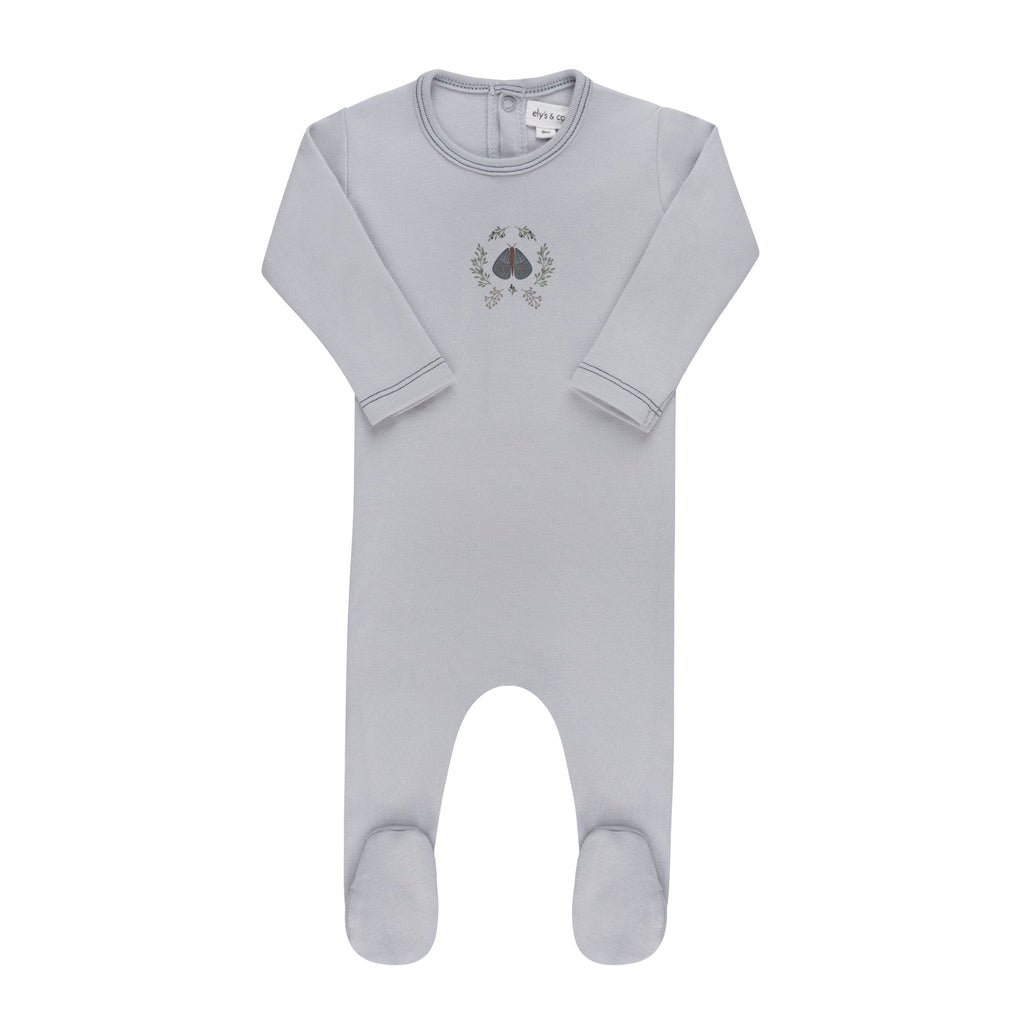 Ely’s & Co. Garden Floral Center Collection Footie & Beanie - Blissful Bundlz