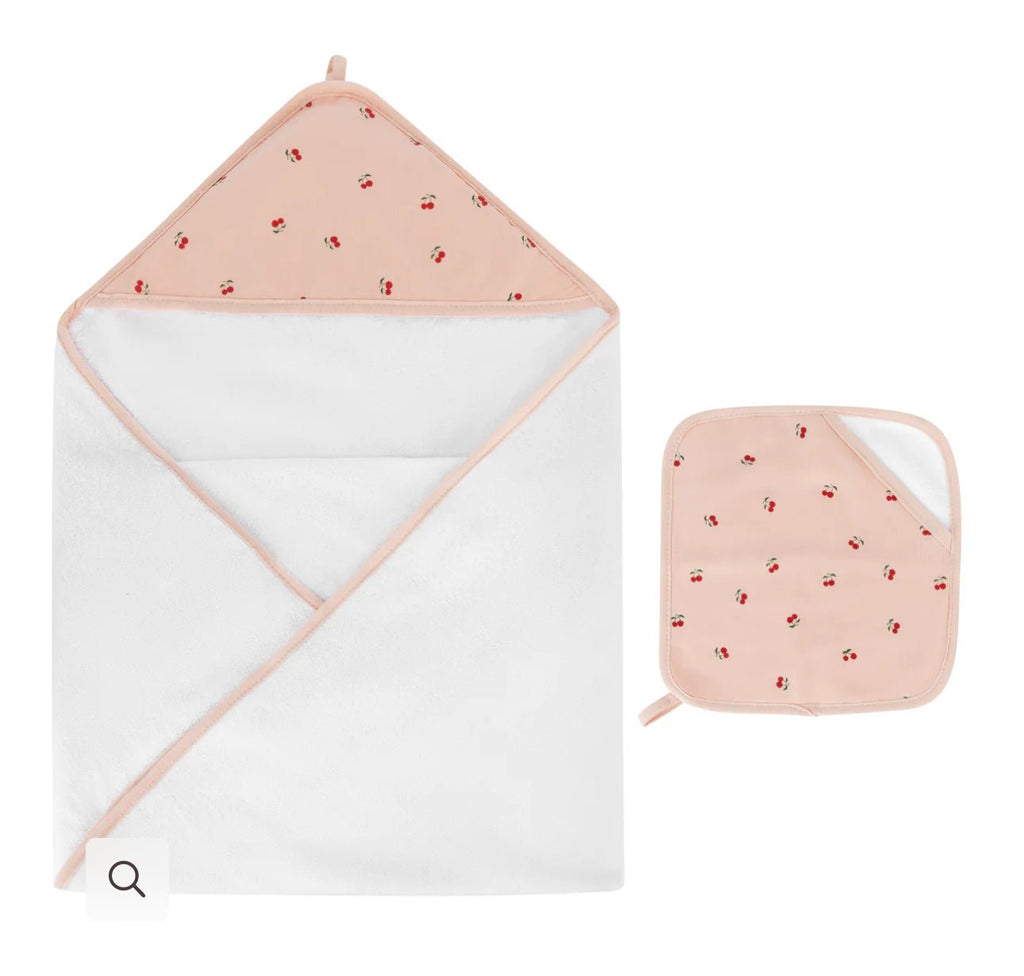 Elys & Co. Hooded Towel & Washcloth Set - Blissful Bundlz