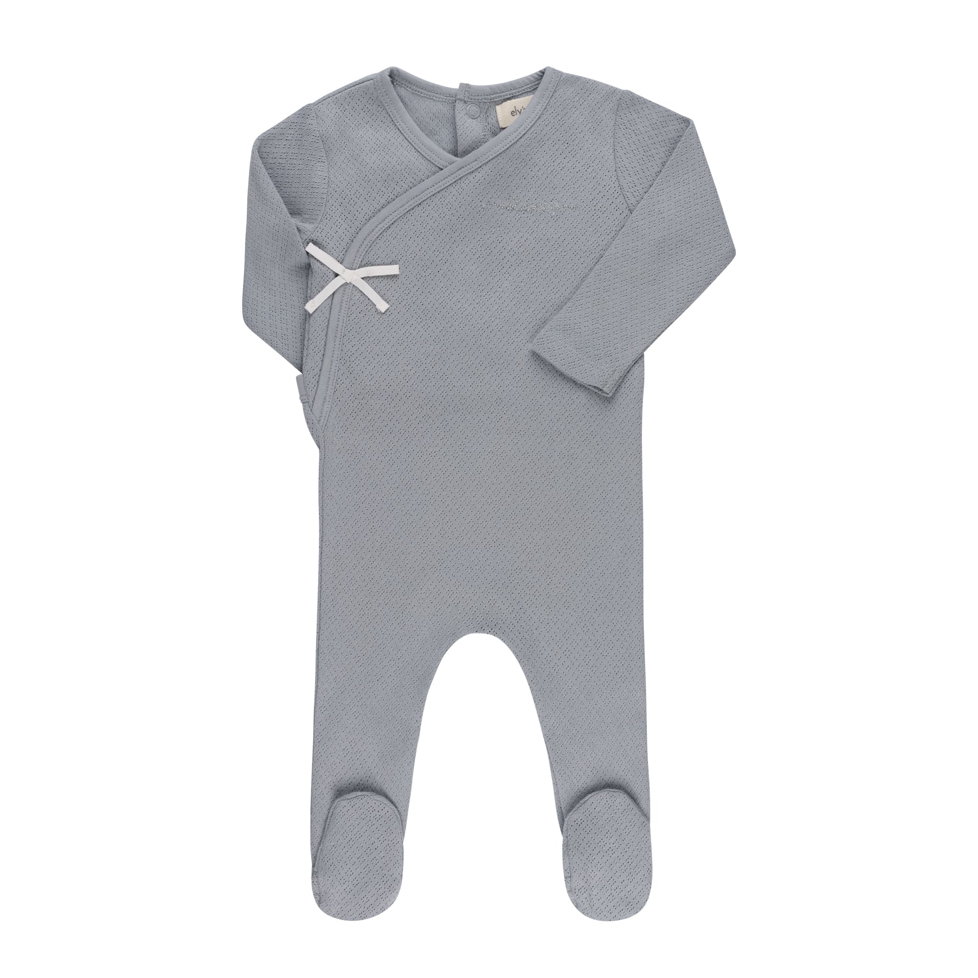 Ely’s & Co. Organic Amore Pointelle Collection 3 Pc Layette Set - Blissful Bundlz