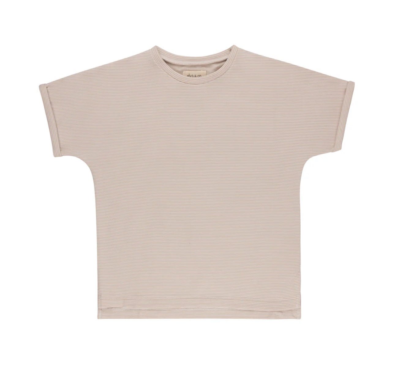 Ely’s & Co. Organic Bear Collection Boys Tee - Tan - Blissful Bundlz