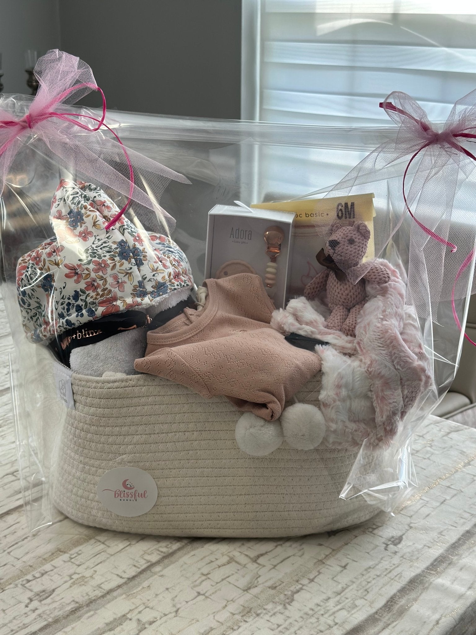Fephas Rope Diaper Caddy - Off White - Blissful Bundlz