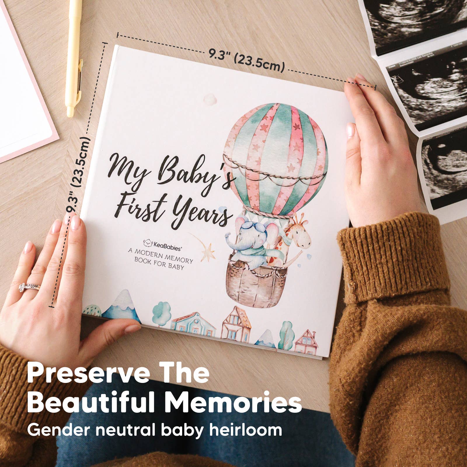 KeaBabies Baby First Years Memory Book - Books