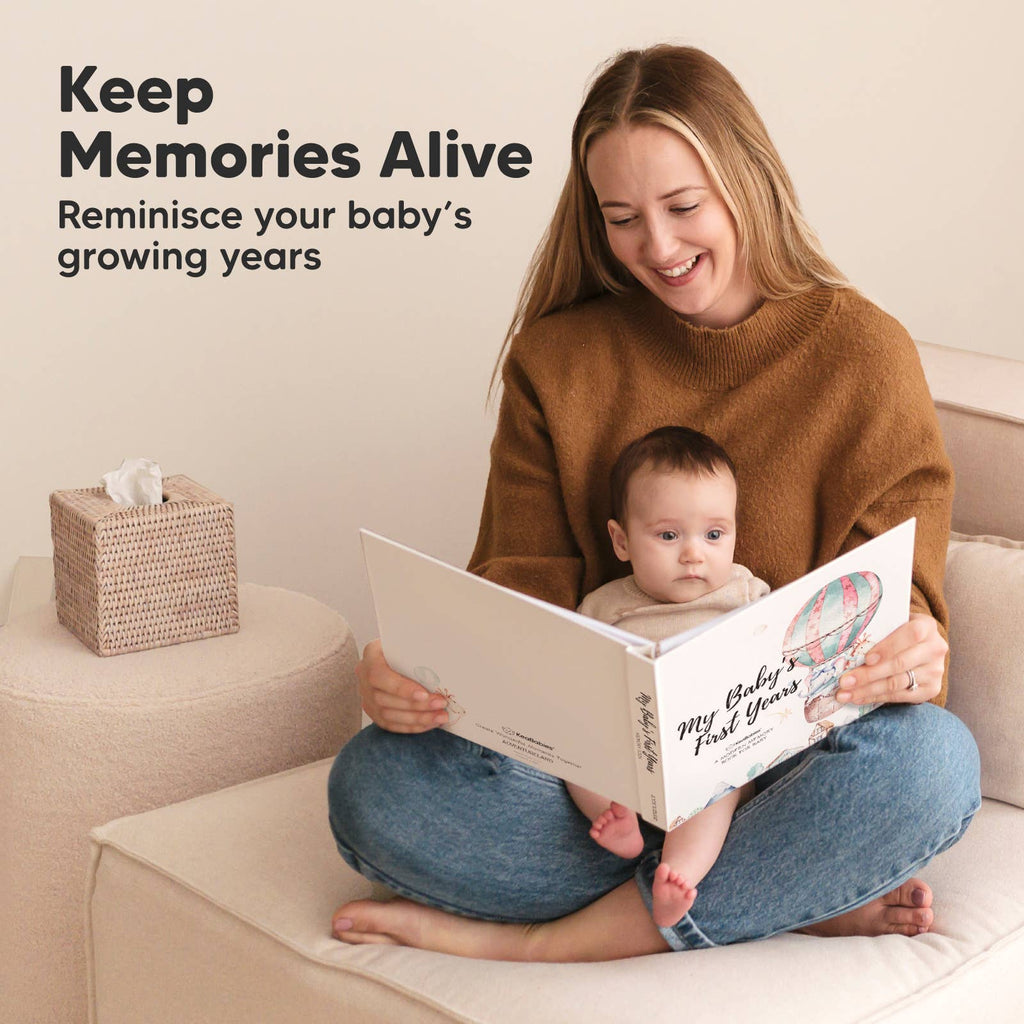 KeaBabies Baby First Years Memory Book - Books