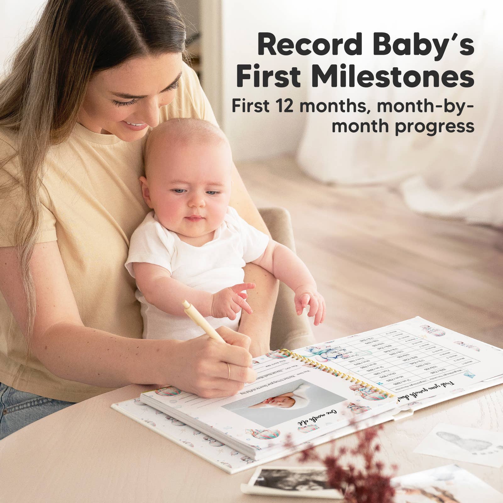 KeaBabies Baby First Years Memory Book - Books