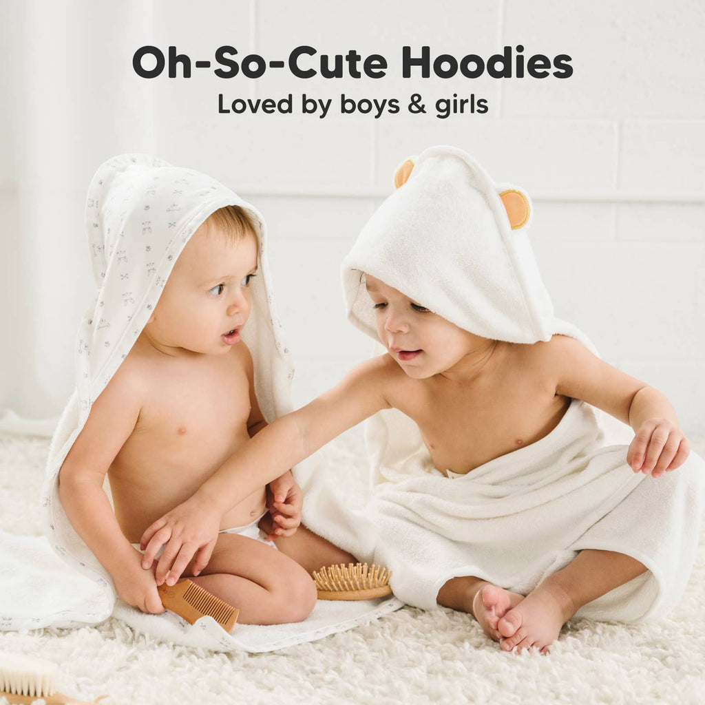 KeaBabies KeaBabies Luxe Baby Hooded Towel - Towel